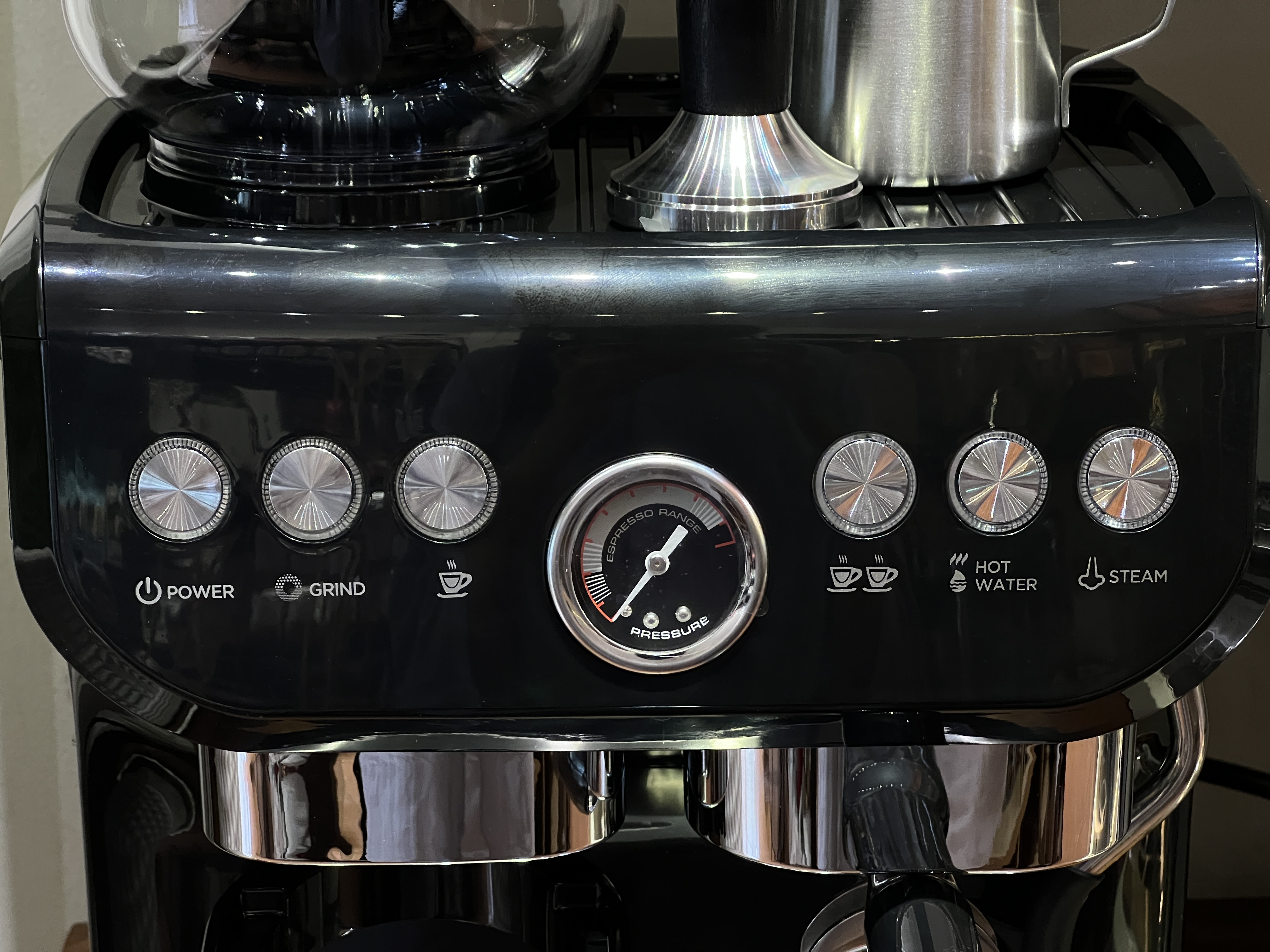 Pressoco Espresso Combi Coffee Machine 2in1 PAC-517E | Black 4