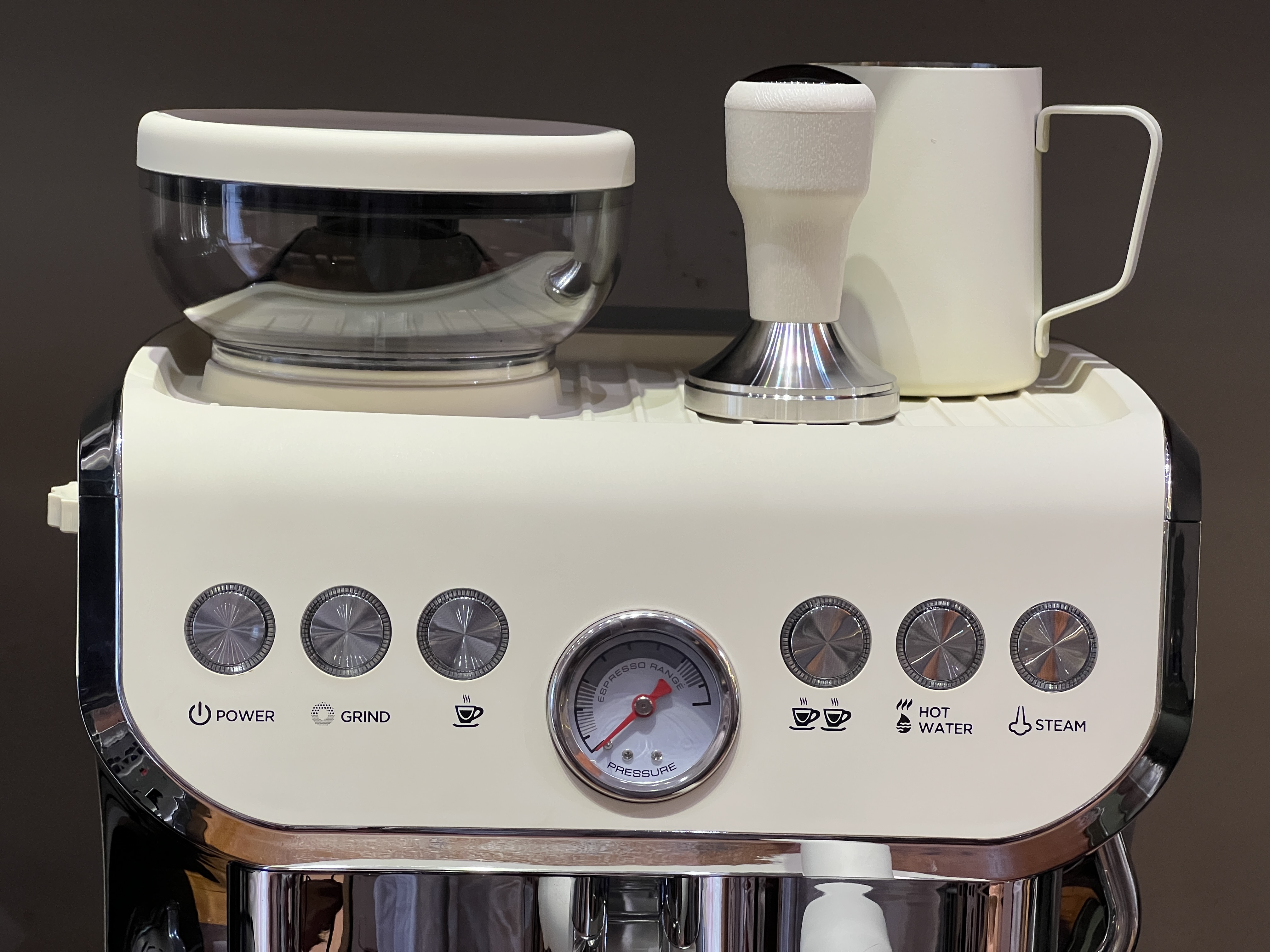 Pressoco Espresso Combi Coffee Machine 2in1 PAC-517E | Mint Green 6