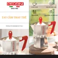 PEDRINI Replacement Handle Kaffettiera Coffee Maker 2 Cups - Red 10