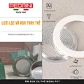 PEDRINI Replacement 3 Gaskets & 1 Filter Kaffettiera Coffee Maker 3 Cups 5