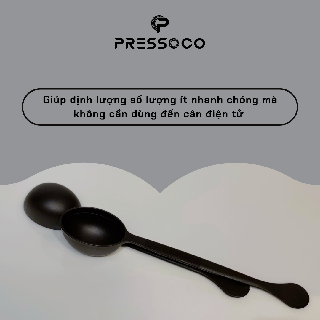 Muỗng đong cà phê Pressoco Nhựa - 10gr 12