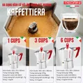 Combo 2 x PEDRINI Replacement 3 Gaskets & 1 Filter Kaffettiera Coffee Maker 3 Cups 9