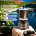 PEDRINI Infinity Rock Coffee Maker 1 Cup - Black 3