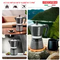 PEDRINI Infinity Rock Coffee Maker 1 Cup - Black 6