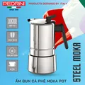 PEDRINI Sei Moka plus Coffee Maker 3 Cups - Painted aluminium 4