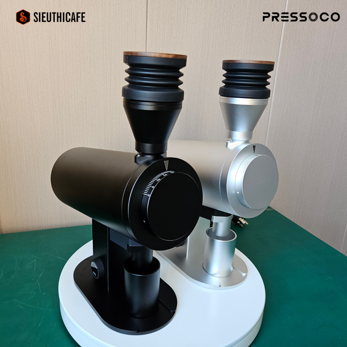 Pressoco DF83V Grinder DLC Espresso, 83mm Black 680W 13