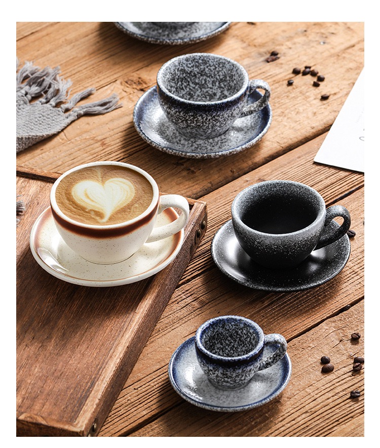 Pressoco Ceramic Coffee Cup - Esp Night Sky - 75ml 7