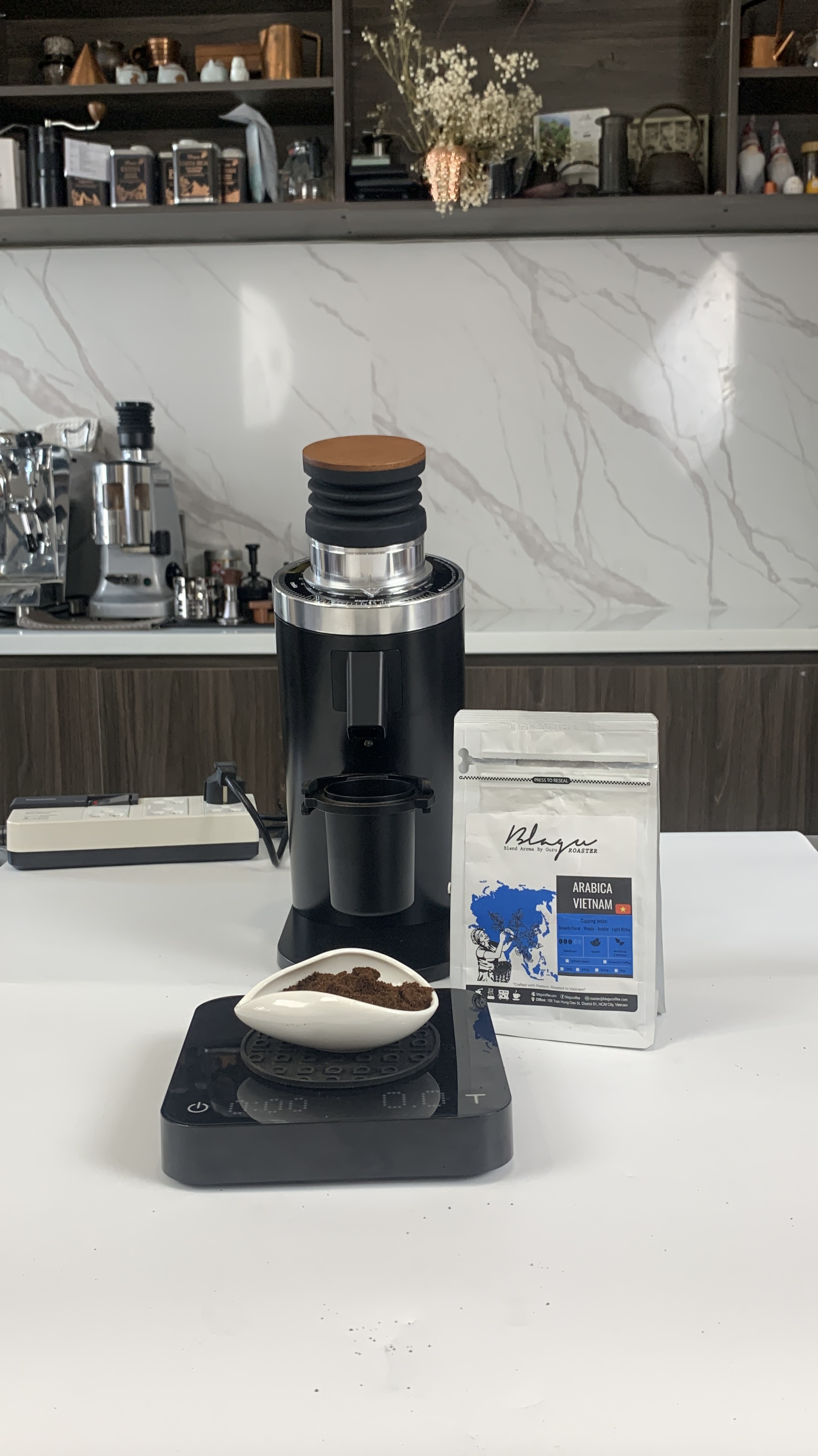 Pressoco Gen Z Grinder Part- small wooden brush 7