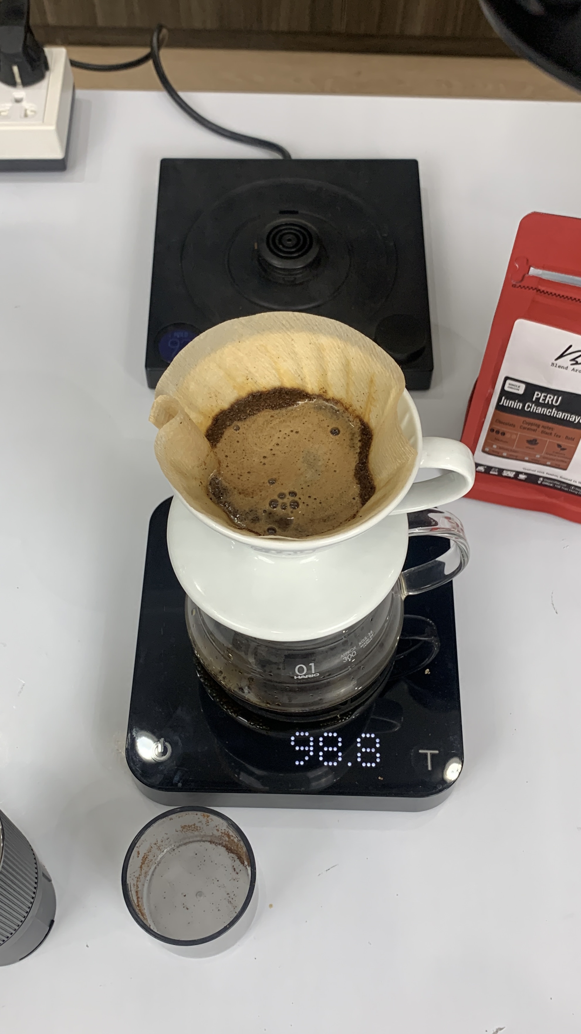 Pressoco Top adjustment manual coffee grinder 6