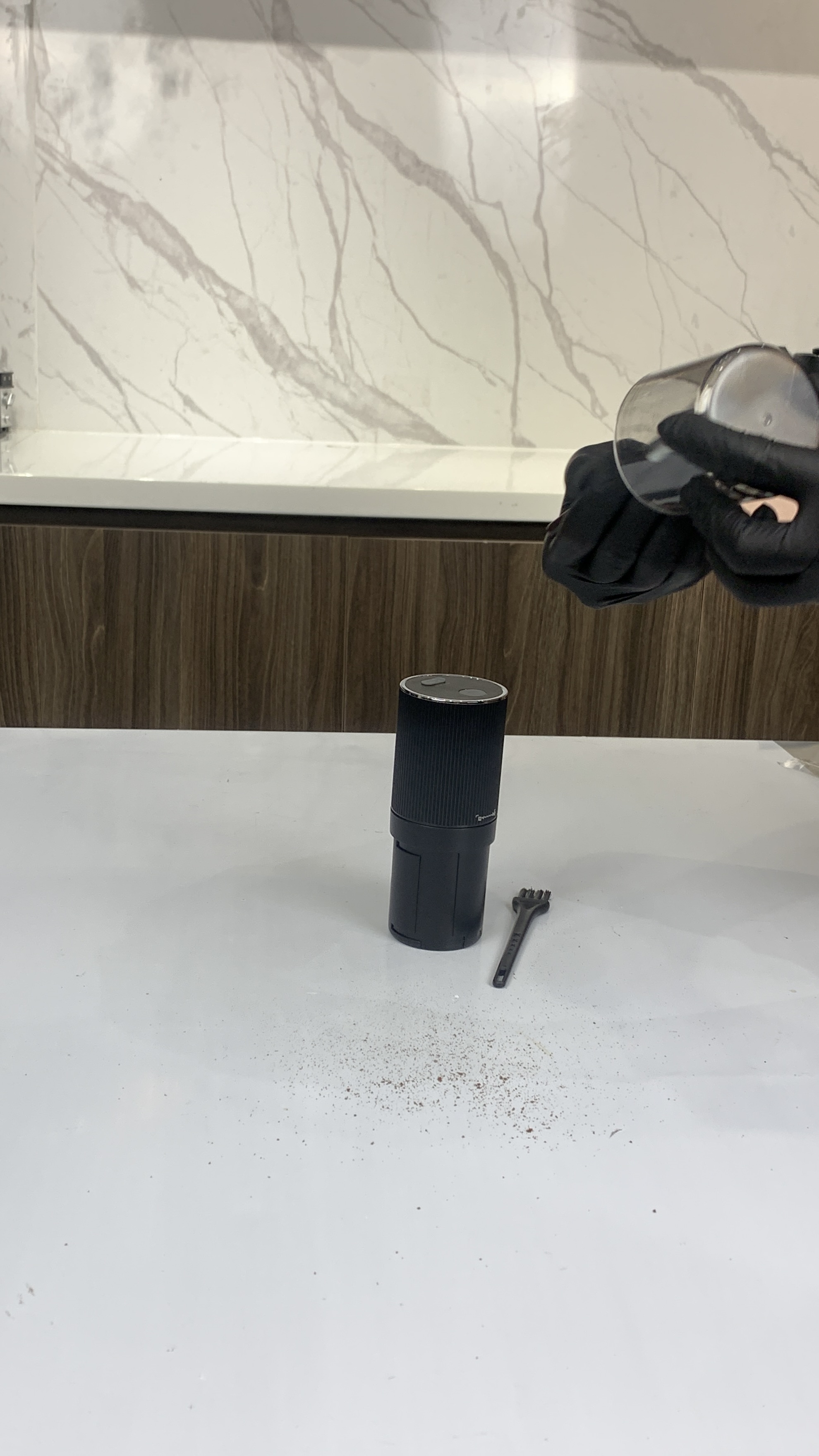 Pressoco Top adjustment manual coffee grinder 9