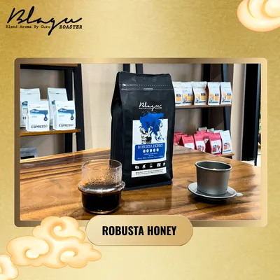 Blagu Cà Phê Nhân Robusta Honey S16 / Bao 60kg)
