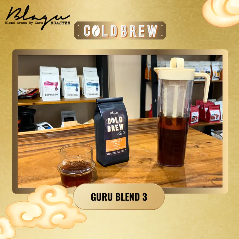 BLAGU - Guru Nitro Cold Brew Coffee Maker 2l - Stainless Steel