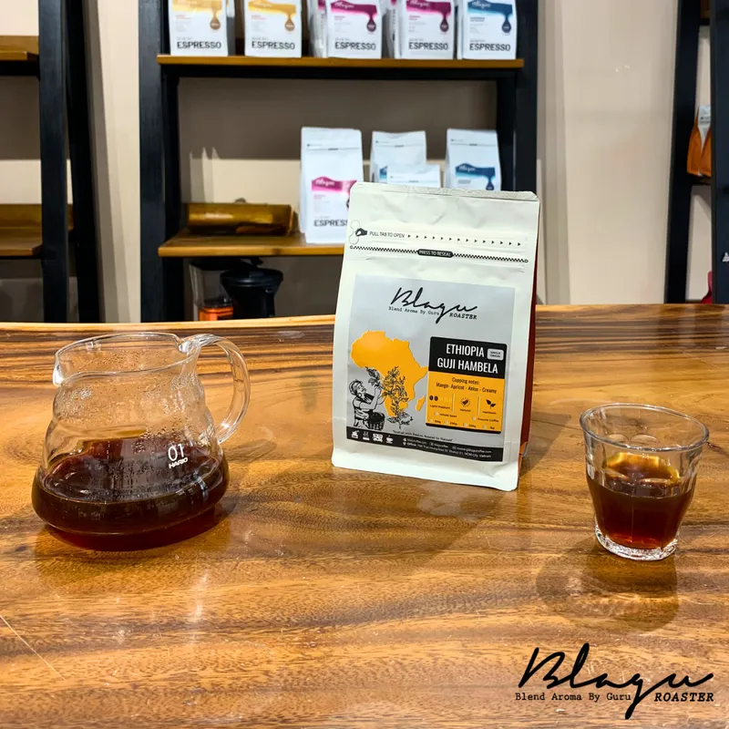 BLAGU Roasted Bean Ethiopia Guji Hambela - 1kg