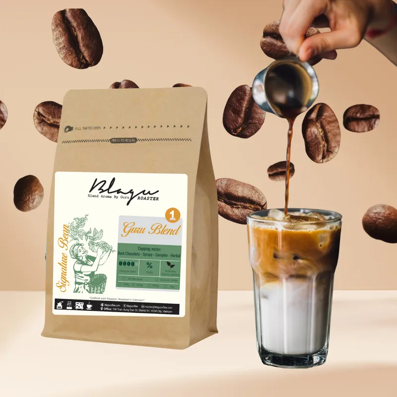 BLAGU Roasted Bean Brazil - 250g