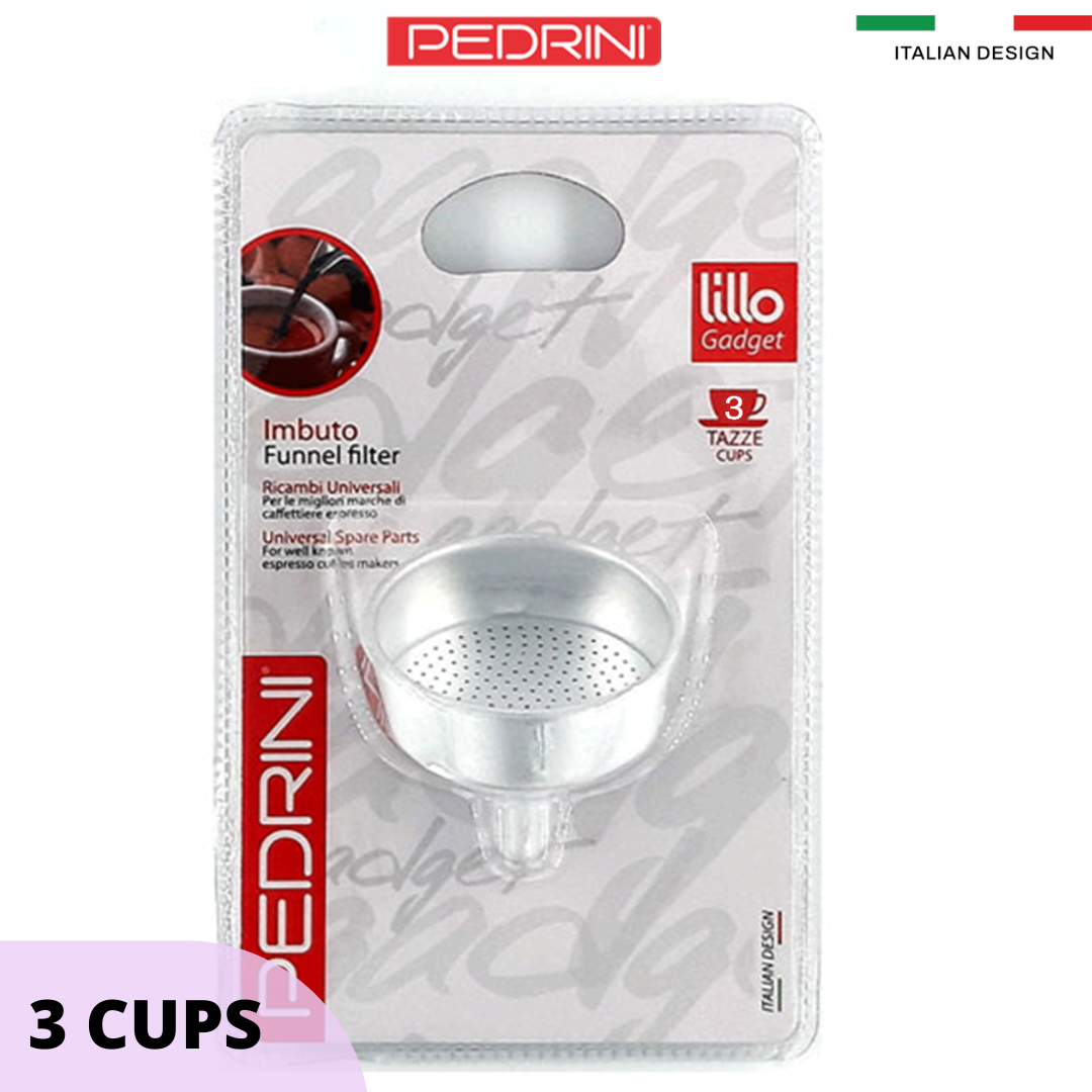 Ấm pha cà phê PEDRINI Kaffettiera 3 Cups - Đỏ 6