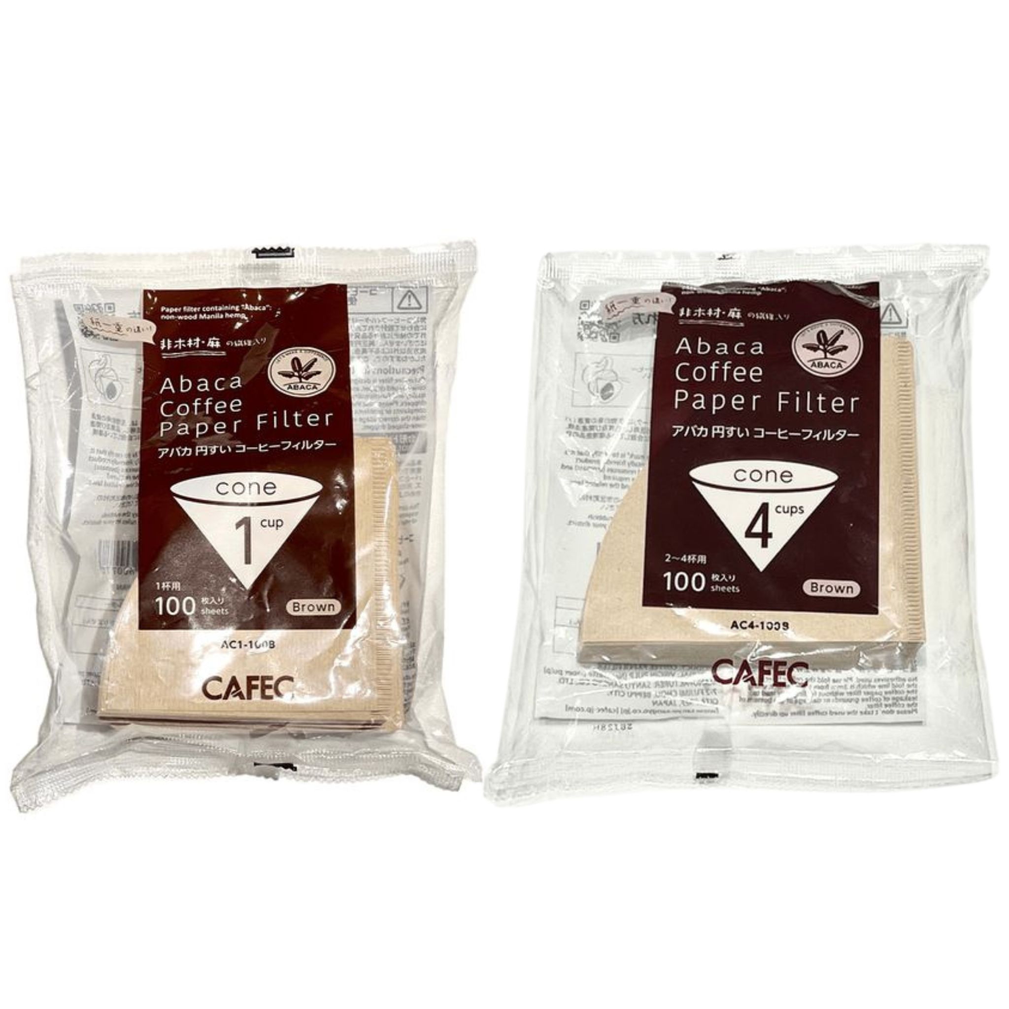 Cafec Filter MC1 V60-01 100 White MD T90 4