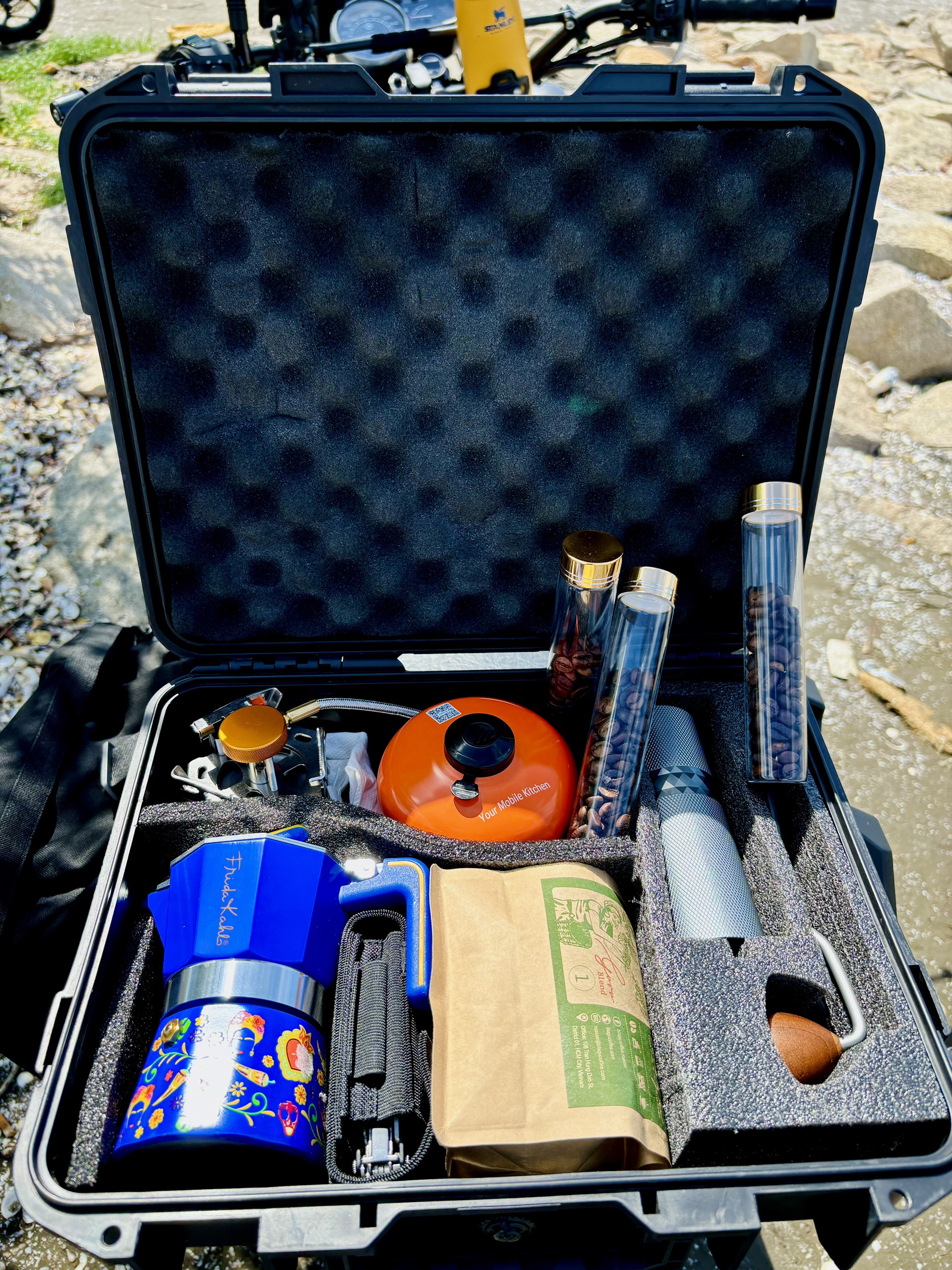 Pedrini Frida Kahlo - 3 cups - Blue Color - 02CF141 3