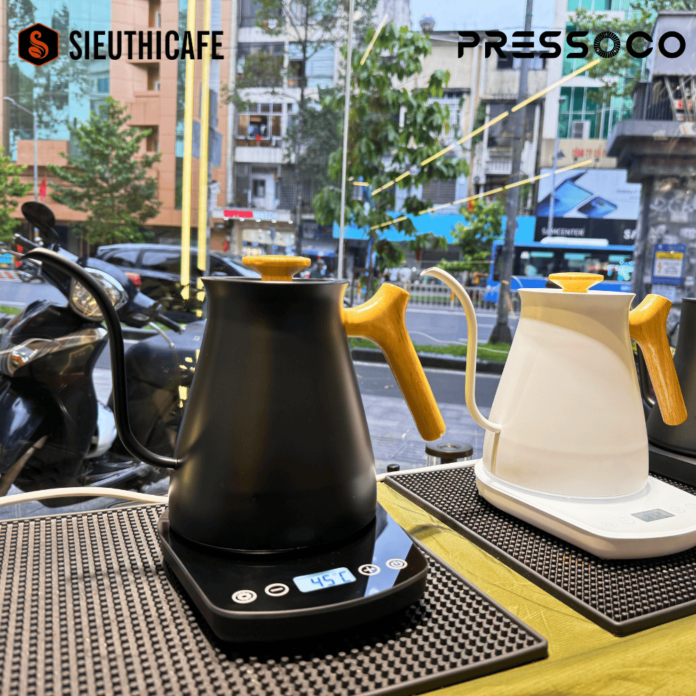 Pressoco Set Glass Pour Over - Blue Drip Pot 8