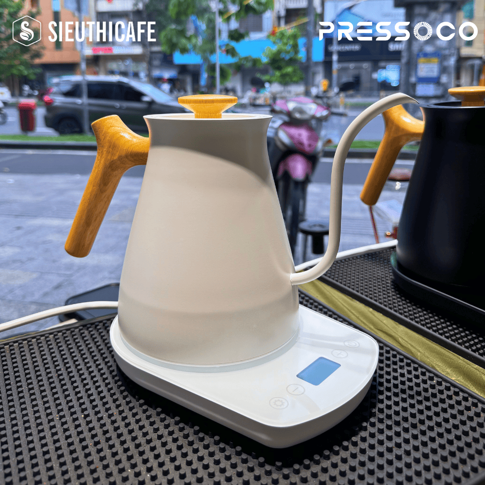 Pressoco Set Glass Pour Over - Blue Drip Pot 13