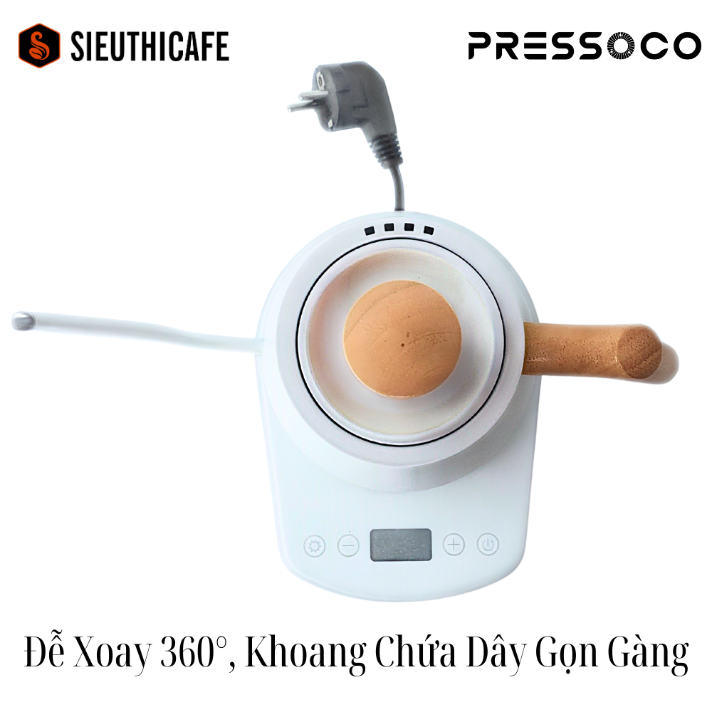 Pressoco Set Glass Pour Over - Blue Dripper 15