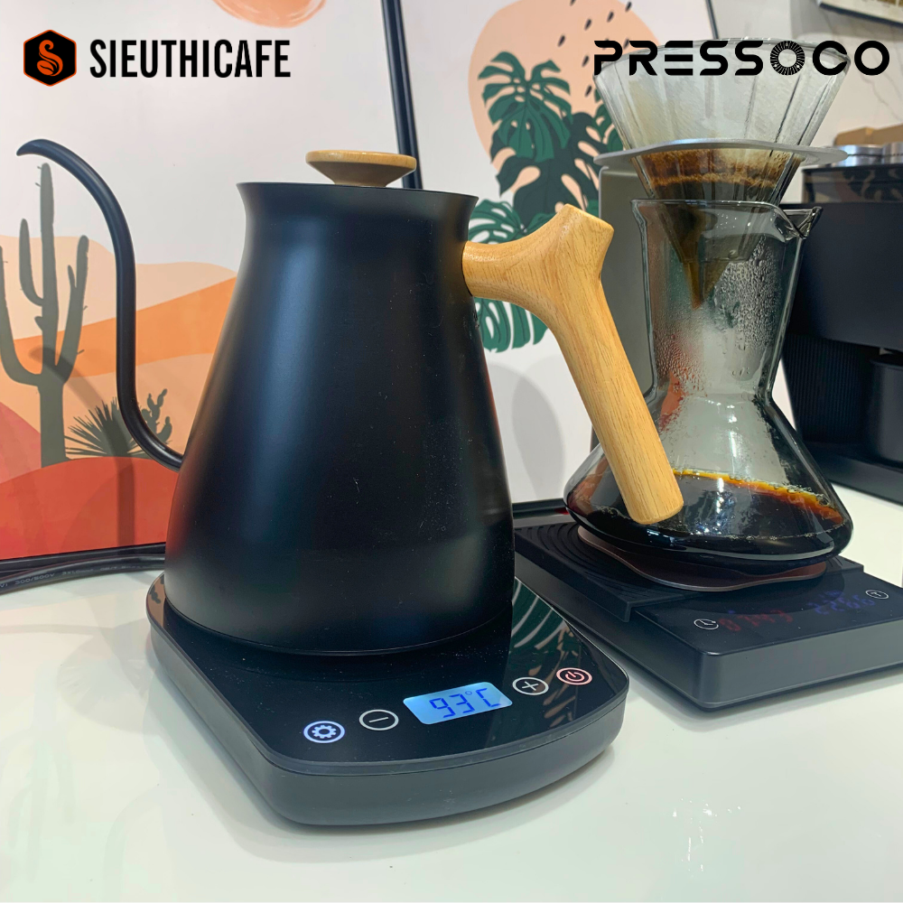 Pressoco Kettle Pour Over EW 600ml - Copper lip 4
