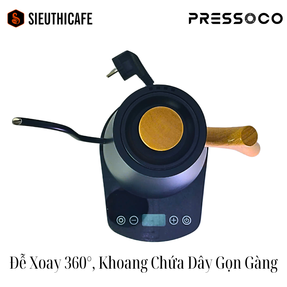 Pressoco Set Glass Pour Over - Smoke Drip Pot 7