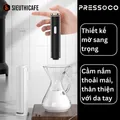 Pressoco Electric milk frother USB, White 13