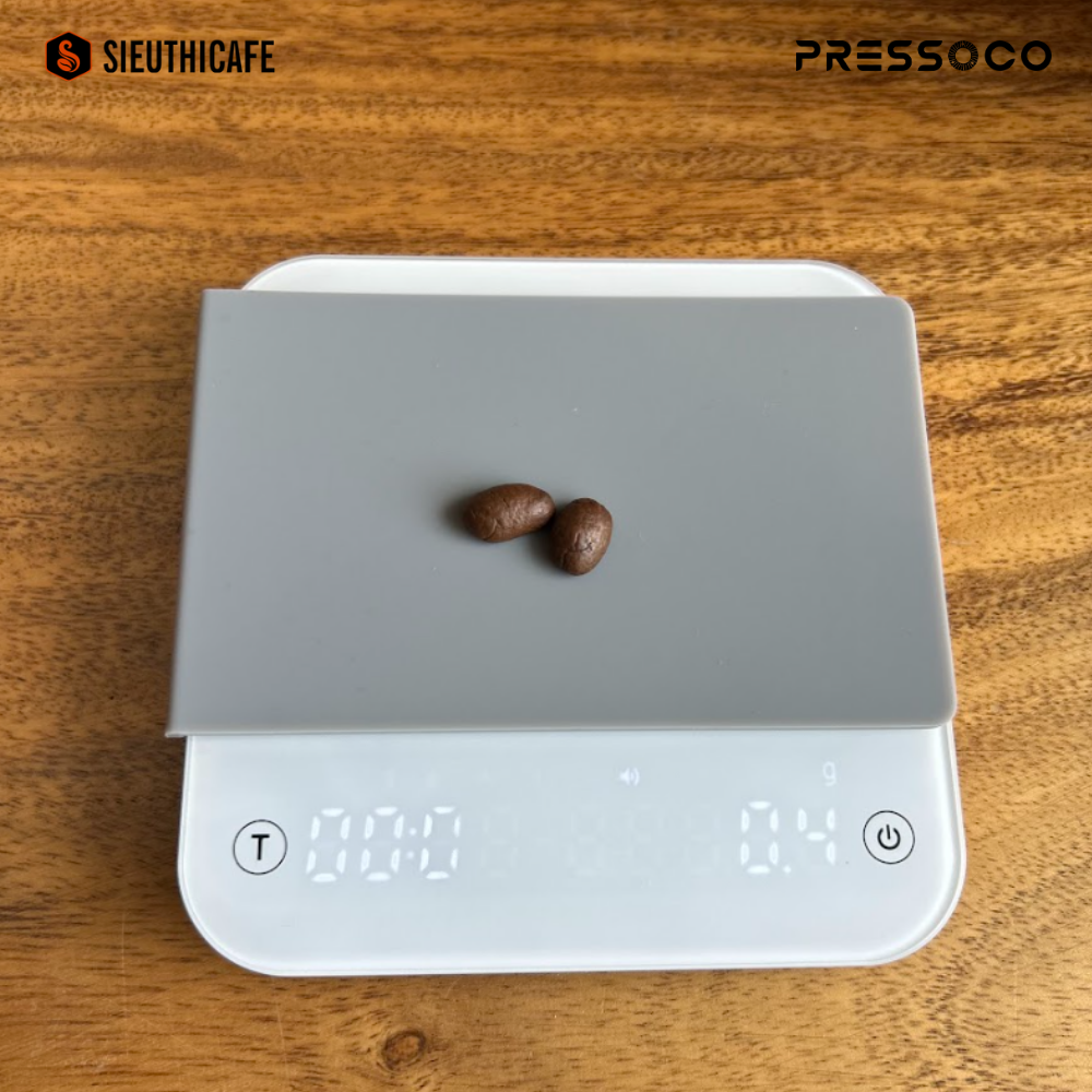 Pressoco K99 Coffee Scale Digital Black 2000g, 0.1g 12