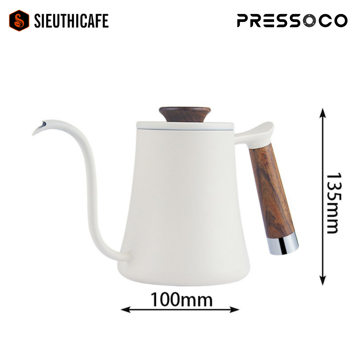 Starter Kit Pressoco POUR OVER in Gray Luxury Set 14