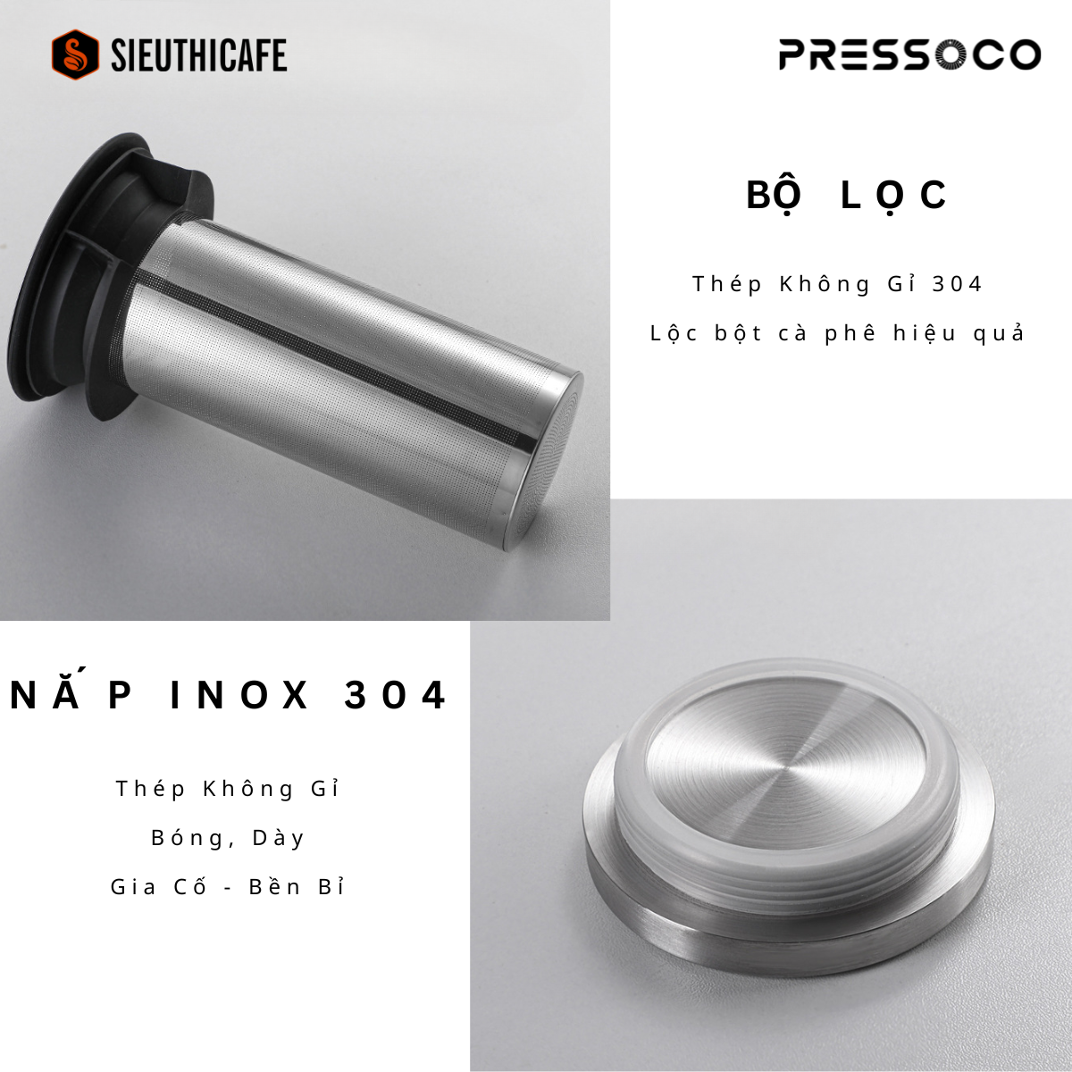 Pressoco Cold brew 1l - Non filter 9