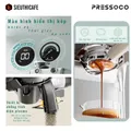Pressoco Espresso Machine Grindo - Matcha Green 13