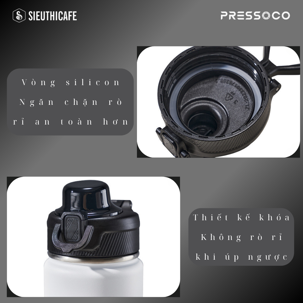 Pressoco Tumbler ThermaLux 700 - Forest Emerald 7