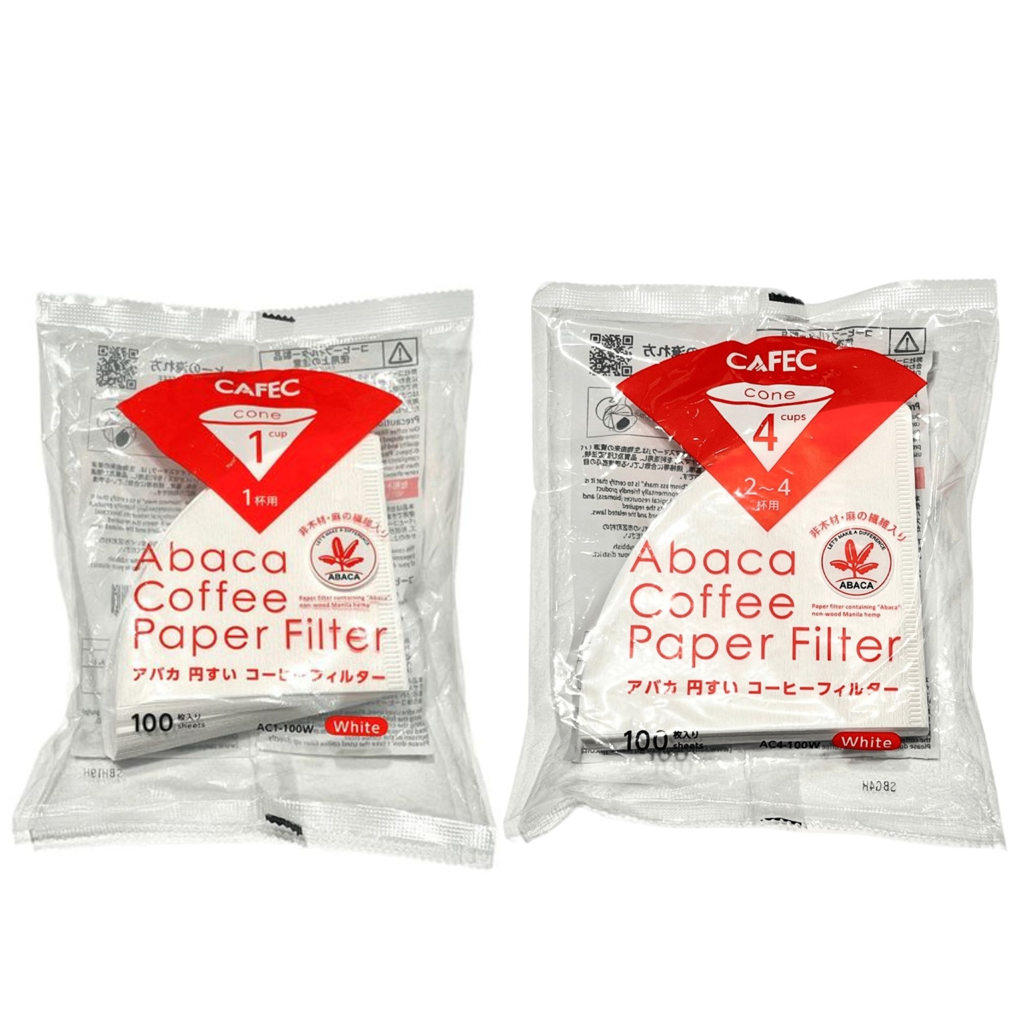 Cafec Filter MC1 V60-01 100 White MD T90 3