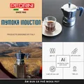 PEDRINI MyMoka induction Coffee Maker 3 Cups 8