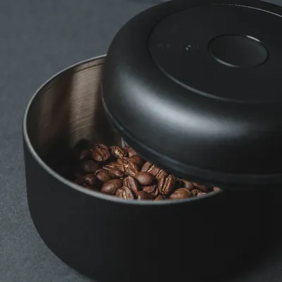 Fellow Atmos Vacuum Canister - 0.4L Matte Black