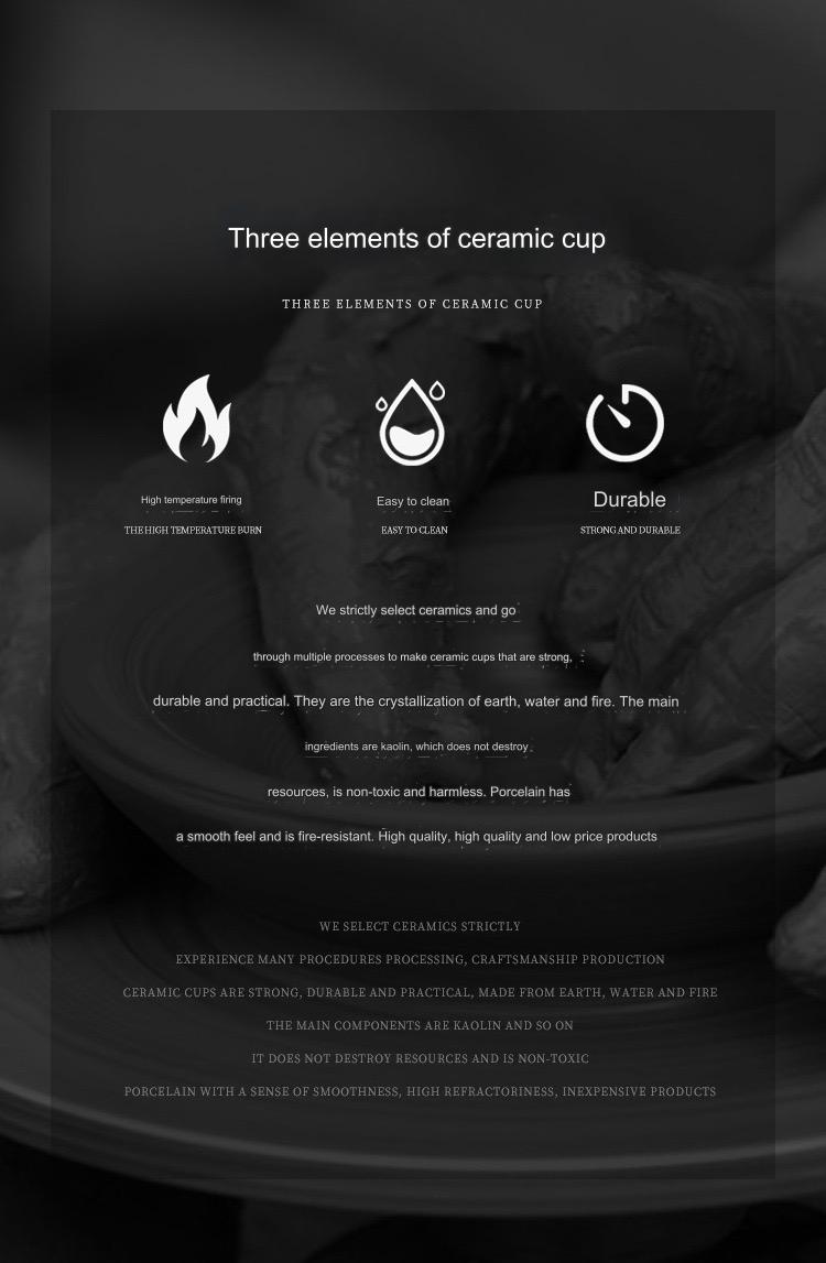 Pressoco Ceramic Coffee Cup - Esp Night Sky - 75ml 6