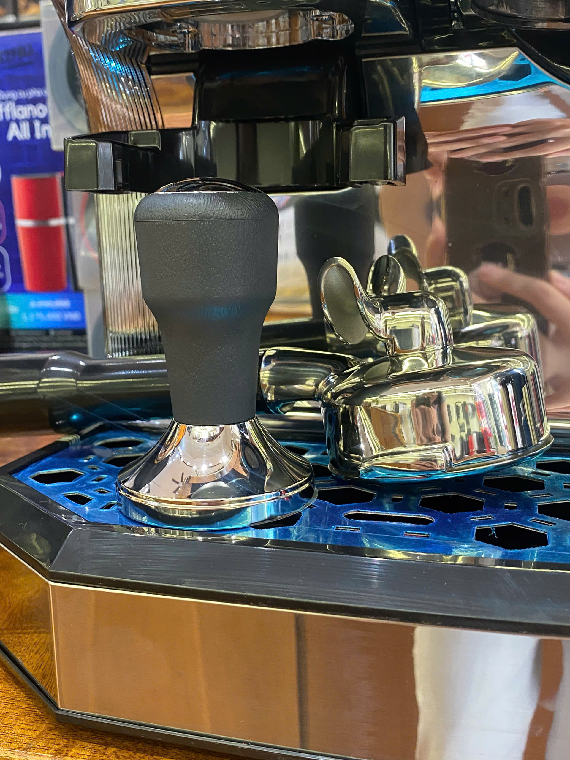 Pressoco Espresso Combi Machine PAC-520EC -1560W - Double Boiler, 58mm, LCD 5