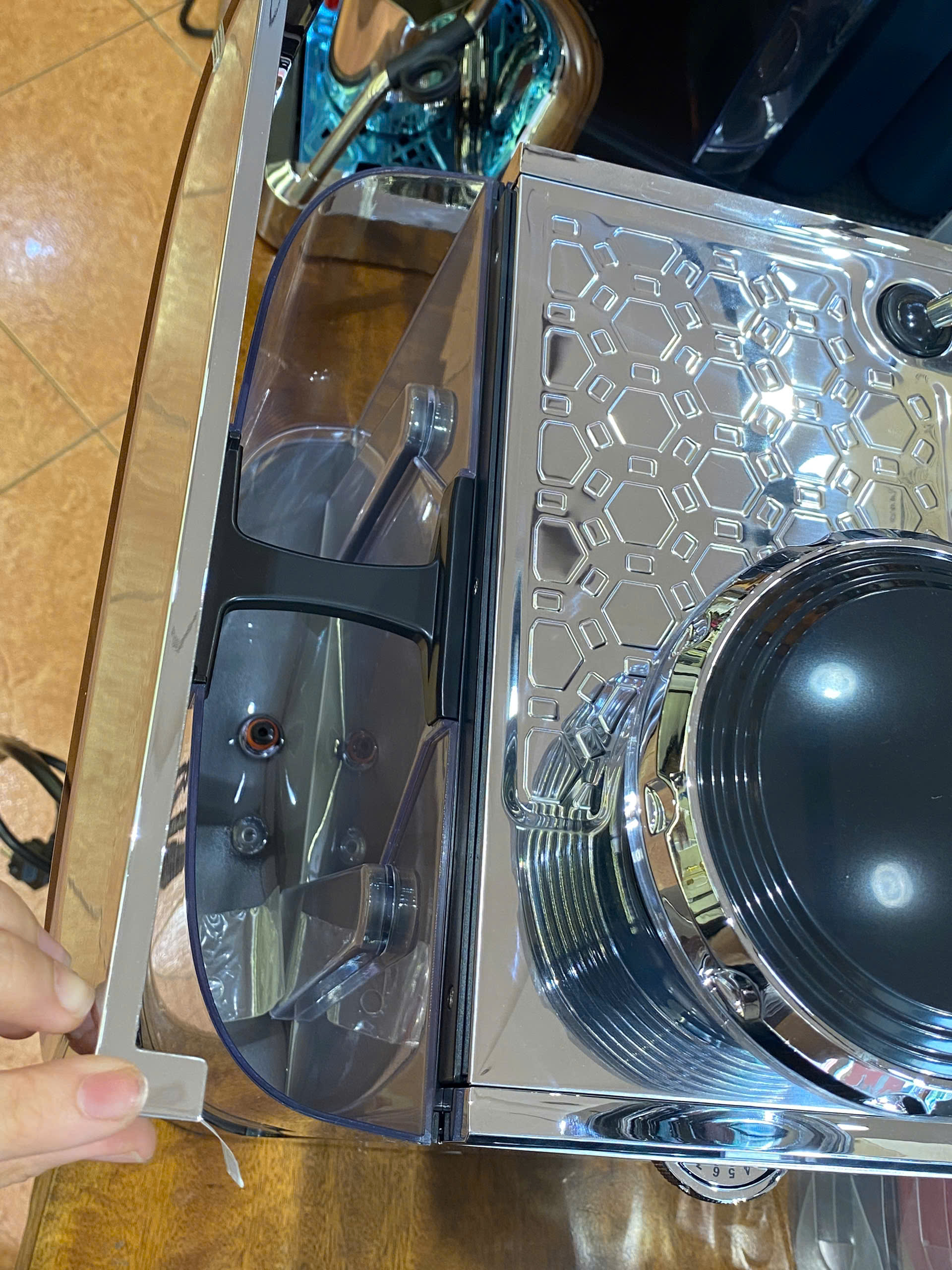 Pressoco Espresso Combi Machine PAC-520EC -1560W - Double Boiler, 58mm, LCD 7