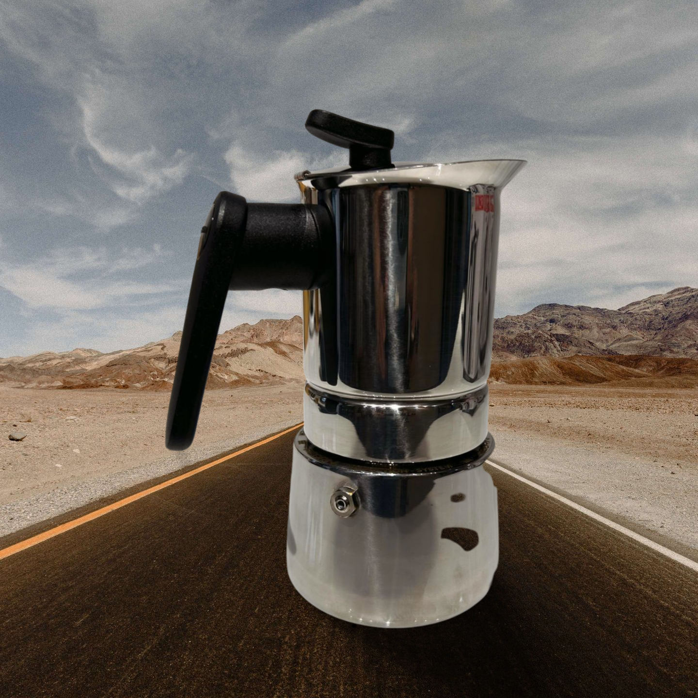 PEDRINI Coffee Marker 4 cups S.Steel - Màu Silvery 4