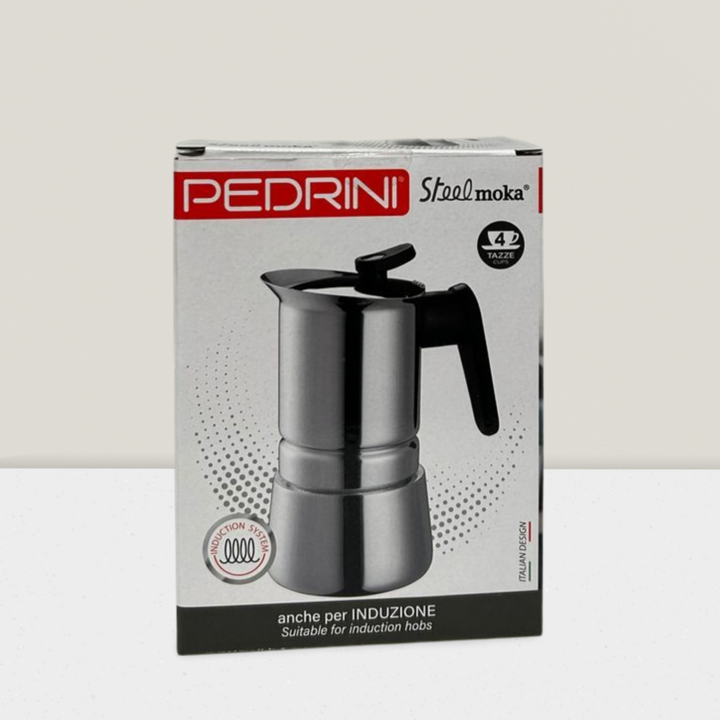 PEDRINI Aroma Coffee Maker 3 Cups - Black 7