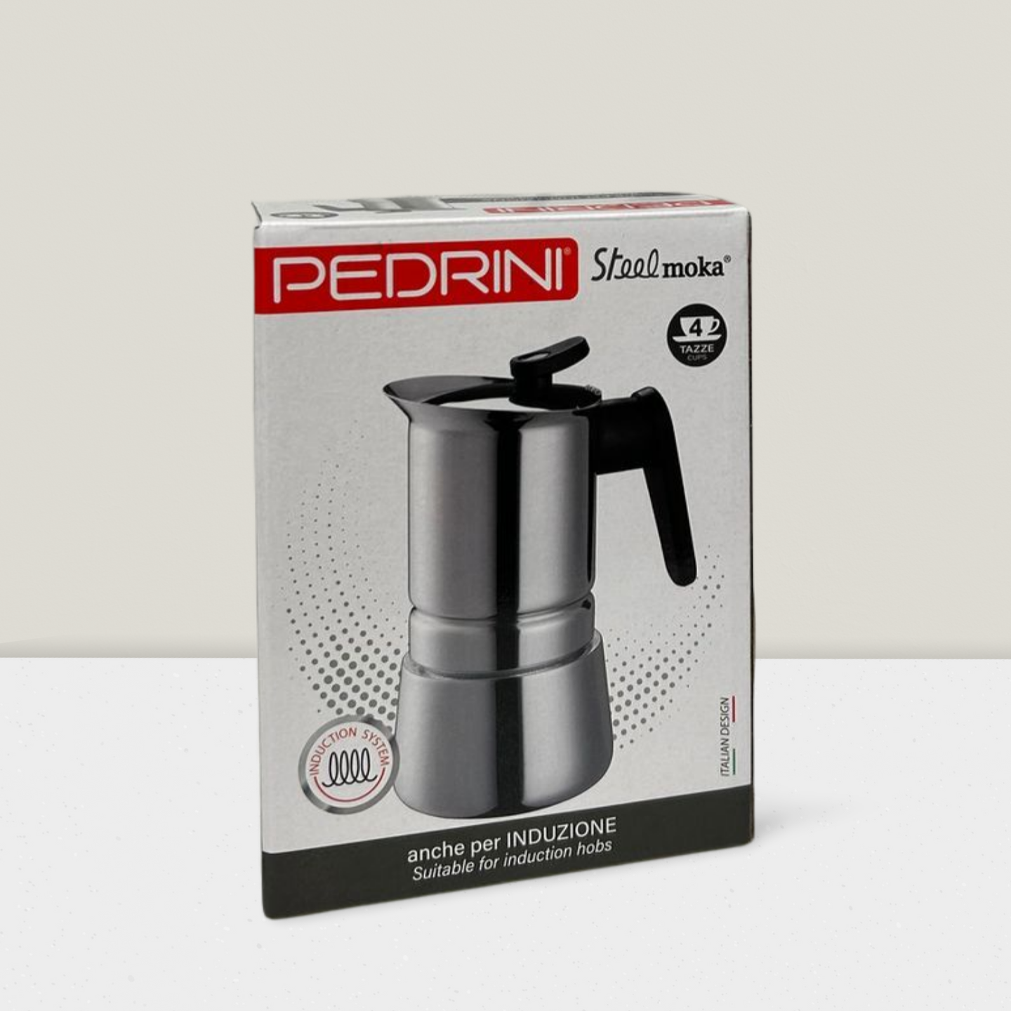 PEDRINI Aroma Coffee Maker 2 Cups - Black - 9112-8 11