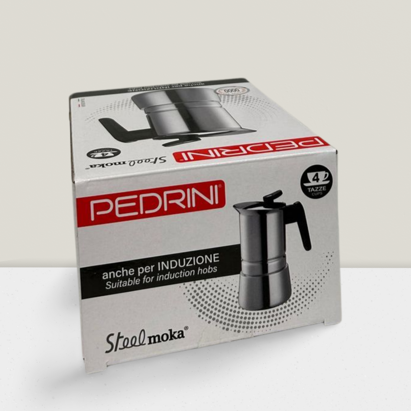 Combo 2 x PEDRINI Replacement Handle Kaffettiera Coffee Maker 2 Cups - Red 11