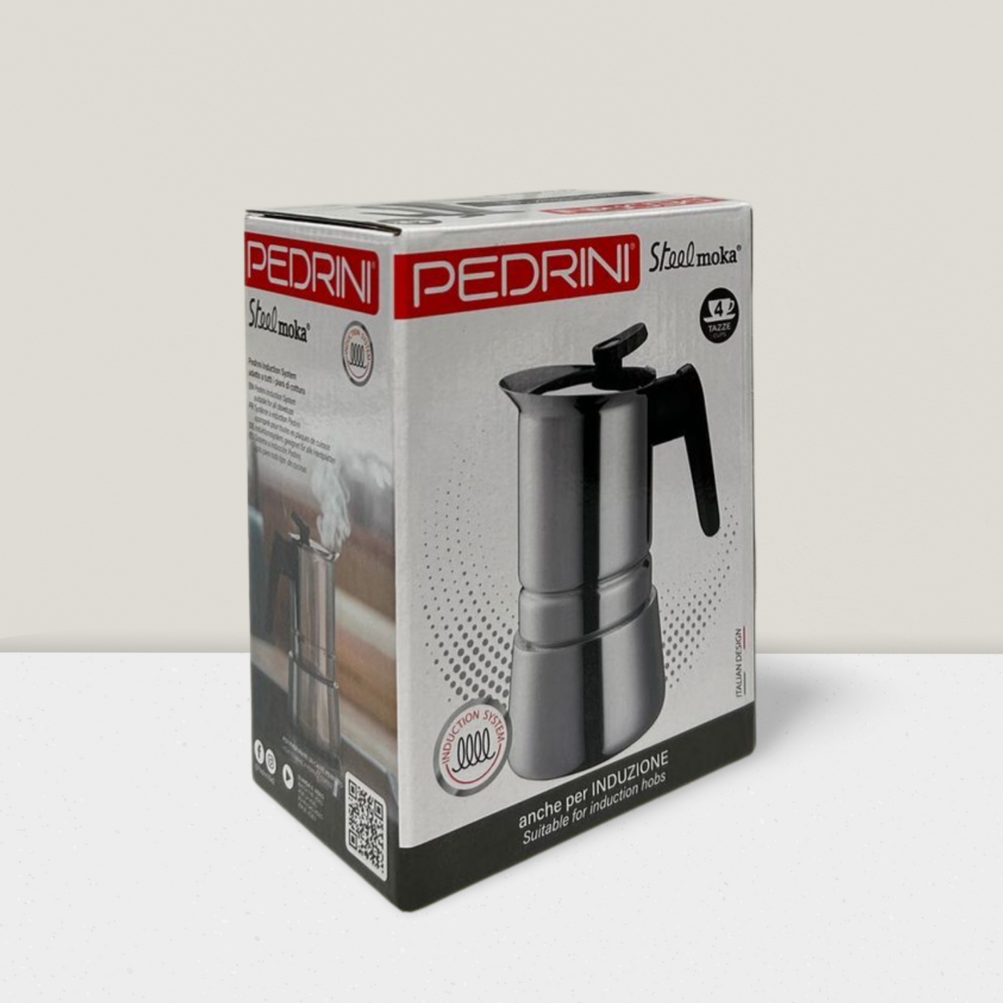 Combo 2 x PEDRINI Replacement Funnel Kaffettiera Coffee Maker 2 Cups 2