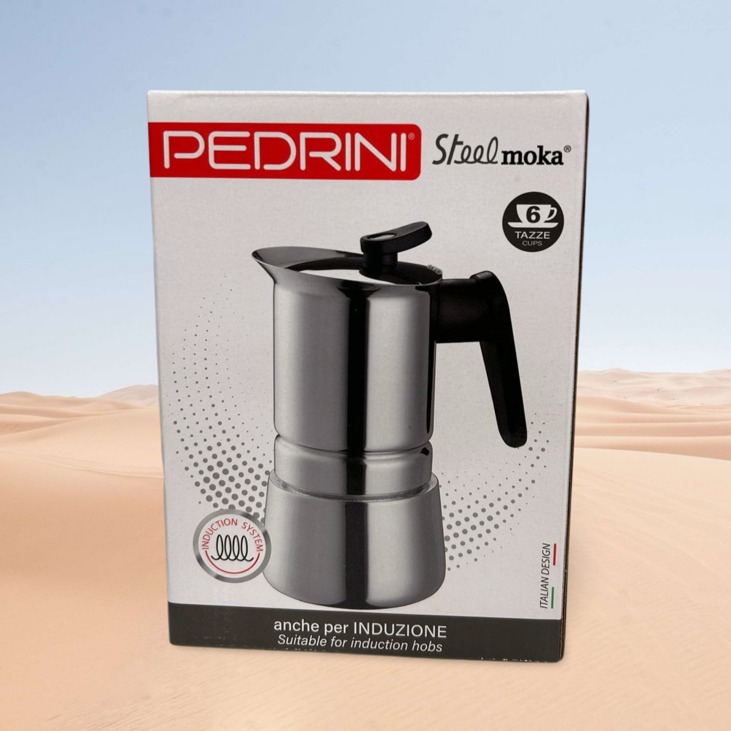 PEDRINI Aroma Coffee Maker 6 Cups - Black 5