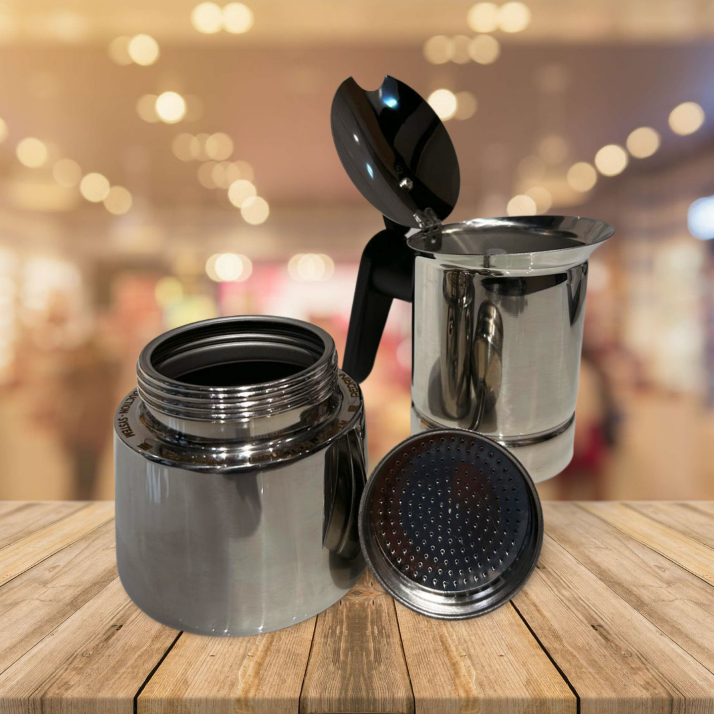 Combo 2 x PEDRINI Replacement 3 Gaskets & 1 Filter Kaffettiera Coffee Maker 3 Cups 10