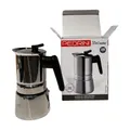 PEDRINI Aroma Coffee Maker 3 Cups - Black 3