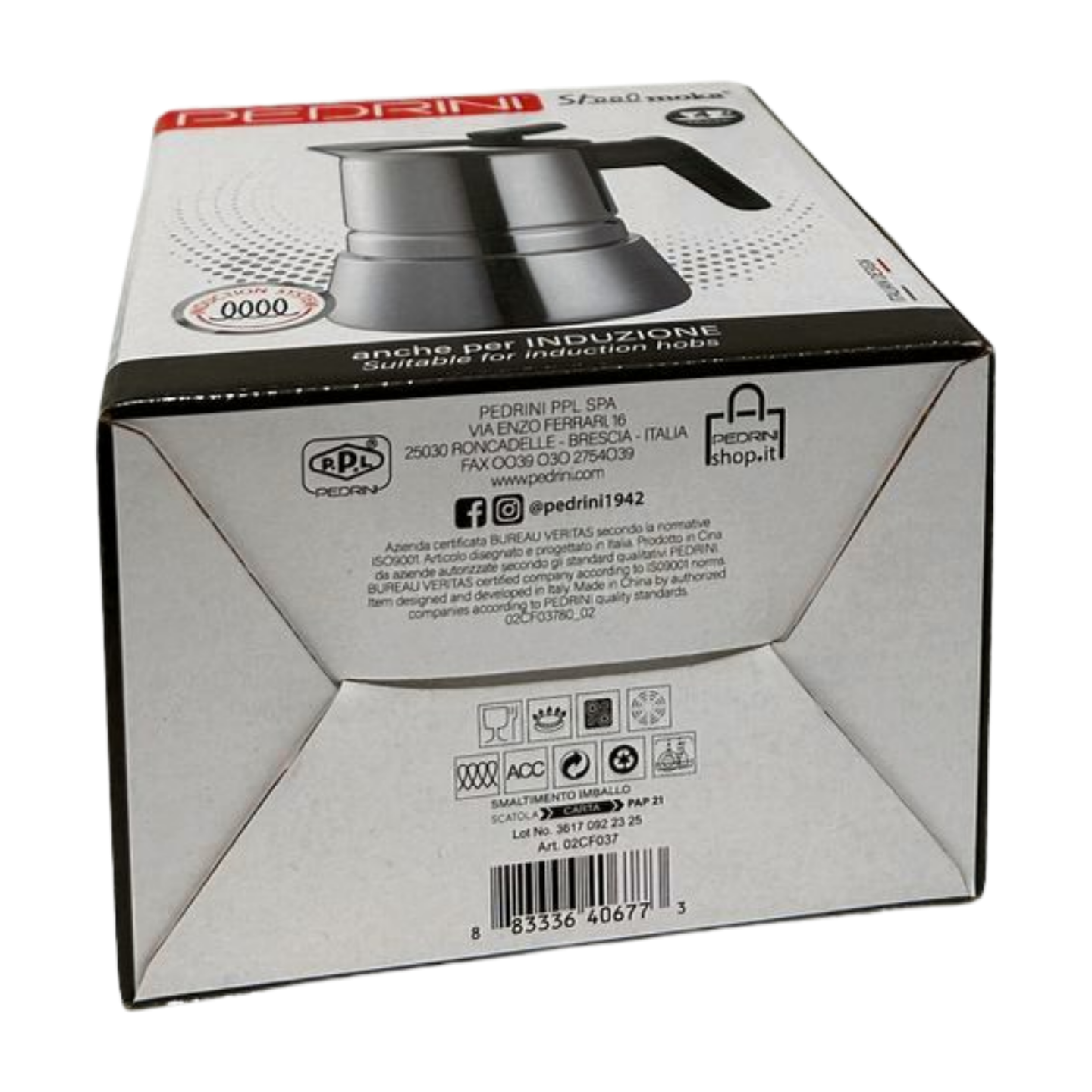 Combo 2 x PEDRINI Replacement Handle Kaffettiera Coffee Maker 2 Cups - Red 9