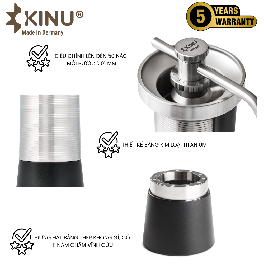 KINU M47 Simplicity Grinder 5