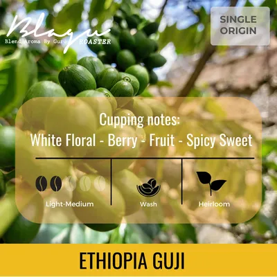 BLAGU Roasted Bean Ethiopia Guji - 250g