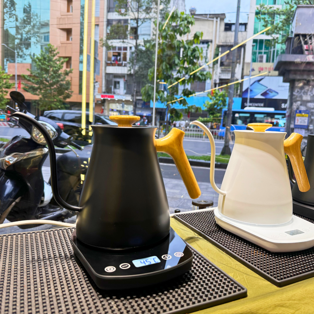 Pressoco Kettle 304 Stainless Steel Pour Over 600ml - Gray 7